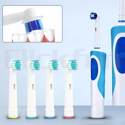 $3.69 • Buy 4pcs Electric Toothbrush Heads Oral B Compatible Replacement Brush Precision AU