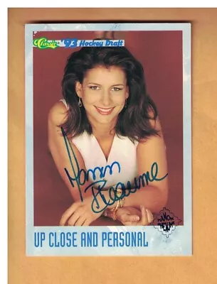 Manon Rheaume Autographed 1993 Classic Hockey Card Signed First Lady Of Hockey • $27.95