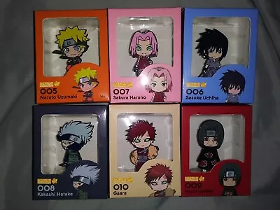 $40 • Buy Nendoroid Enamel Collector Pin | Naruto, Sakura, Sasuke, Itachi, Gaara & Kakashi