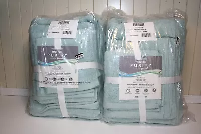 Martex Purity 6 Piece Towel Set With SilverBac Mineral Color • $32.49