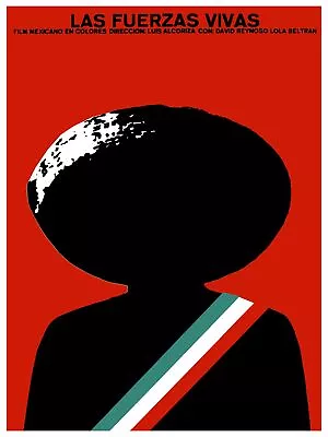 Fuerzas Vivas Mexican Film Decoration Poster.Graphic Art Interior Design 3795 • $51