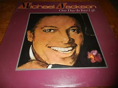 Michael Jackson LP  One Day In Your Life  1981 On Motown In VG+ • $10