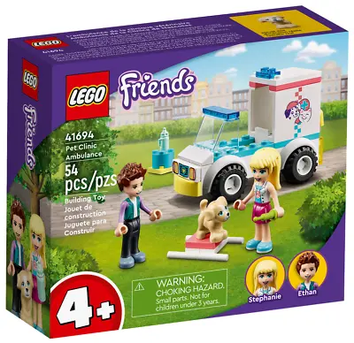Original LEGO Friends 41694 - Ambulance Of The Clinical Of Pet • $24.73