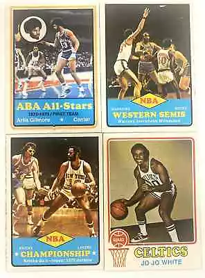 1973-74 Topps Basketball Cards - HOF Stars - Pick Singles • $2.99