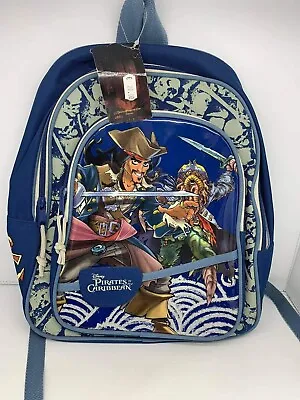 Disney Pirates Of The Caribbean Dead Men Tell No Tales Backpack NEW WITH TAGS • $34.99
