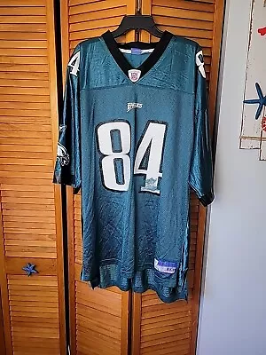 Vintage 2000s NFL Philadelphia Eagles Frank Mitchell Reebok Authentic 2XL Jersey • $29.99