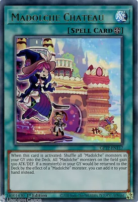 £0.99 • Buy GFTP-EN117 Madolche Chateau Ultra Rare 1st Edition Mint YuGiOh Card