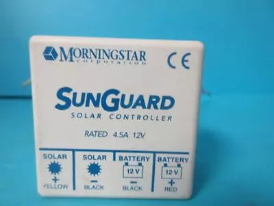 Morningstar SG-4 SunGuard 4.5 Amp 12 Volt Solar Charge Controller 4.5A • $19.99