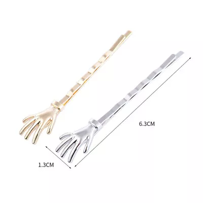 Alloy Skull Hand Hair Clips Fashion Hair Jewelry Punk Hip Hop Skeleton Hairpi Bh • $1.24