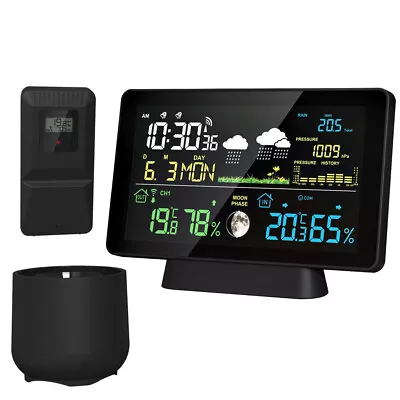 Multi-function Professional Electronic Weather Station Intelligent Color O1O1 • £43.59