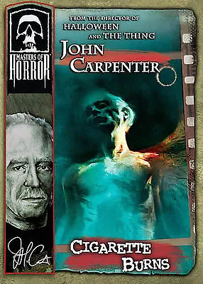 Masters Of Horror: Cigarette Burns- DVD & Artwork Only-Case Available-Opt. Below • $5.25