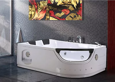 Whirlpool Massage Hydrotherapy Bathtub Hot Tub Double Pump LUNA 2 Two Persons • $3099