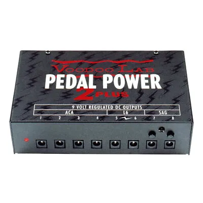 Voodoo Lab Pedal Power 2 Plus Universal 8-Output Effect Power Supply DC NEW • $199.99