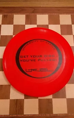 URIEL University Of Exeter Ultimate Frisbee Orange By Discraft 172 Grams 27cm • £16.99