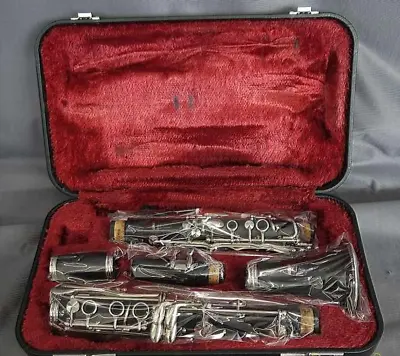 Yamaha YCL-34 Bb Clarinet Woodwind Instrument Japan YCL34 Black Large Model Rare • $561.99