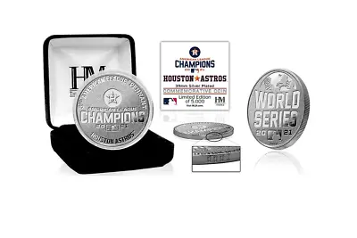 The Highland Mint Houston Astros 2021 American League Champions Silver Coin • $49.99