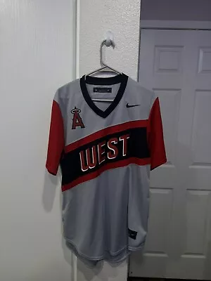 Anaheim Angels Nike Authentic Rare “Little League Classic” Vintage Style Jersey • $42