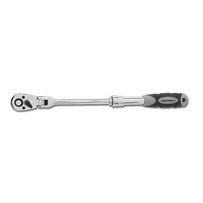 STEELMAN PRO 3/8-Inch Drive 9.5-13.5in L Extendable Flex-Head Ratchet 96755 • $29.99