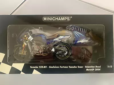 Minichamps Yamaha Yzr-m1 Valentino Rossi Gauloises Fortuna Team Moto Gp 2004 • £85