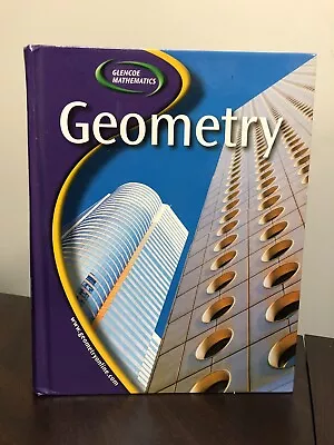 Glencoe Geometry Student Edition (MERRILL GEOMETRY) - Hardcover - GOOD • $15.99