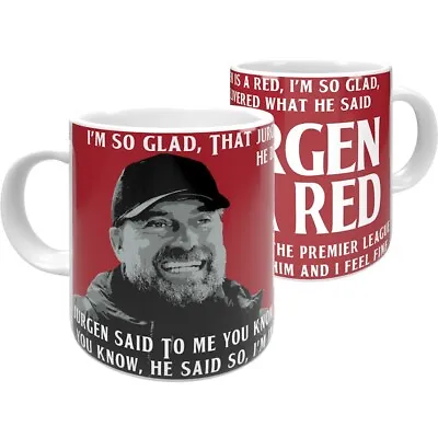 Liverpool Mug Jurgen Is A Red Song • £10.99