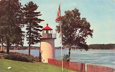 Calais Maine Whitlocks Mill Light Vintage Standard Chrome Postcard Posted • $2.96