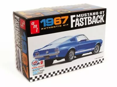 AMT 1241 1/25 1967 Ford Mustang GT Fastback Model Kit • $17.50