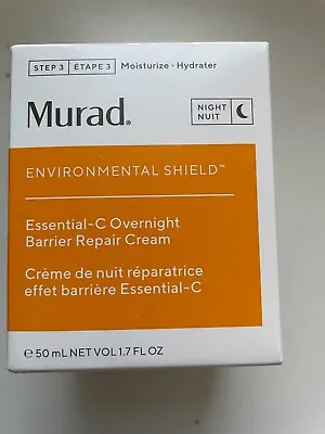 Murad Essential-C Overnight Barrier Repair Cream 1.7 Oz Brand New In Box • $45
