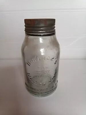 Vintage Horlick's Malted Milk Embossed Bottle • $5