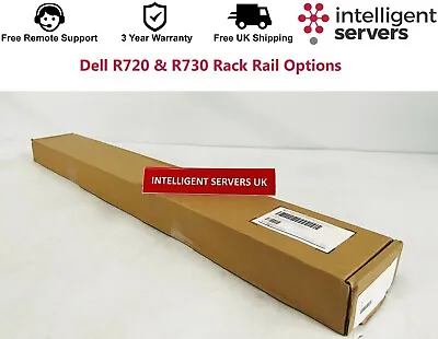 £85 • Buy Dell R720 & R730 Rack Rail Options