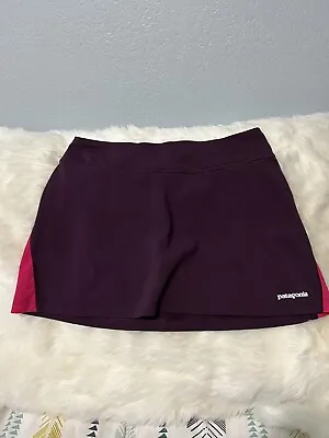 $11.99 • Buy Patagonia Activewear Women’s Purple & Pink Tennis Skirt/Skort, Size Medium EUC