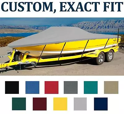 7.6oz CUSTOM FIT BOAT COVER MALIBU RESPONSE LX W/ SWPF 1995-2003 • $651.96