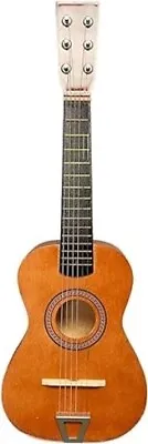 Kids Toy Ukulele Guitar Musical Toy17 Inch 4 Steel Strings WPick .. WOOD • $15.99