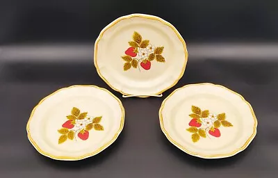 Set Of 3 Mikasa “Strawberry Festival” Salad Plates EB801 Japan 8  • $22.50