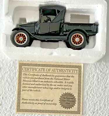 National Motor Museum Mint 1925 Ford Model T Pickup Scale 1:32 W/COA • $12.99