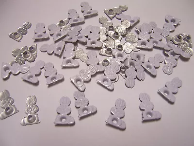 Easter Bunny White Rabbit Shaped 1/8  Metal Eyelets For Scrapbooks & Cards • $2.49