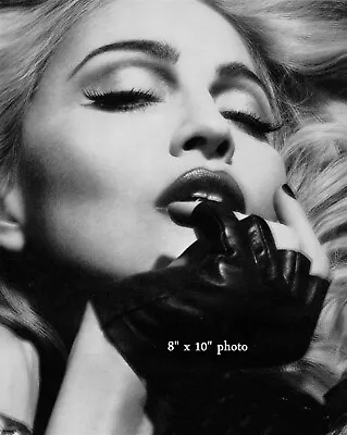 MADONNA Super Close Up With Fingerless Gloves Celebrity Photo (152) • $14.99