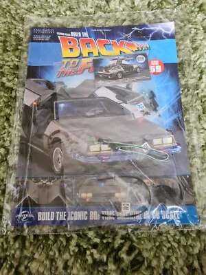£14.95 • Buy New & Sealed Eaglemoss Back To The Future DeLorean Issue 59 1:8 Scale