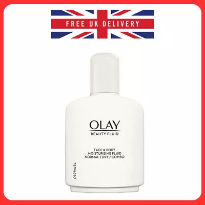 Olay Beauty Fluid Face And Body Moisturiser With Glycerin 200 Ml (Pack Of 1) • £6.78