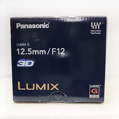 Panasonic Lumix 12.5mm F/12 3D G Lens For Micro Four Thirds • $363