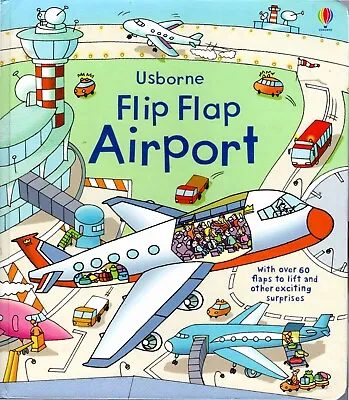 Usborne Flip Flap Airport By Rob Lloyd Jones • $7.96