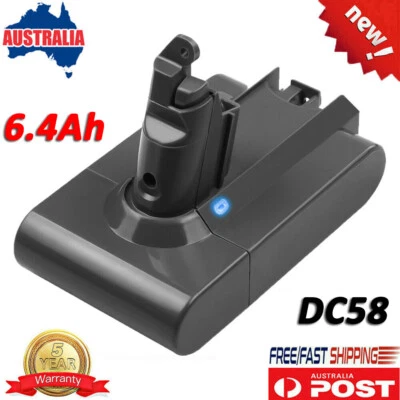6400mAh Sony Battery V6 DC58 DC59 DC61 DC62 SV03 SV09 Animal Vacuum QP • $25.49