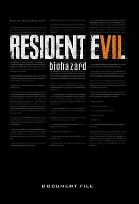 Capcom Resident Evil 7: Biohazard Document File (Hardback) • $71.50