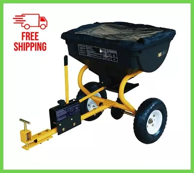 Heavy Duty 85 Lb Tow Behind Broadcast Spreader ATV Garden Tractor Seed Spreading • $151.75