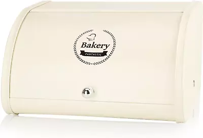 Bread Box Metal Bread Containe Bread Storage For Kitchen Countertop Bread Bin • $27.49