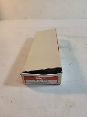 Vintage Gerber Knife Box With Sheath • $14.99