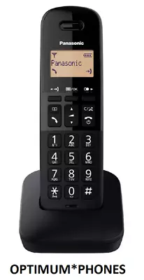 Panasonic KX-TGB610 Single Digital Cordless Phone With Shock Resistant Black • £14.99