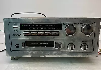 $199.99 • Buy 1980s Chrysler MOPAR AM FM Radio OEM TESTED 4293924 *Tape Player Not Working*