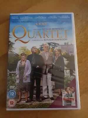 (New & Sealed) Quartet (DVD 2013) Maggie Smith Billy Connolly. Region 2. • £2.30