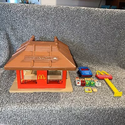 1974 Vintage Playskool McDonalds Restaurant Playskool Little People Play Set 430 • $29.99